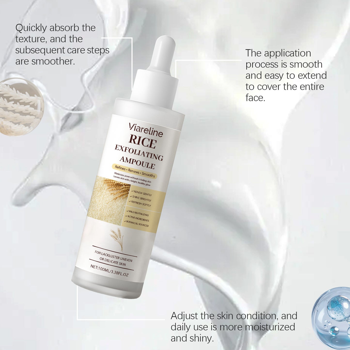 Moisturizing Nourishing Rice Cutin Care