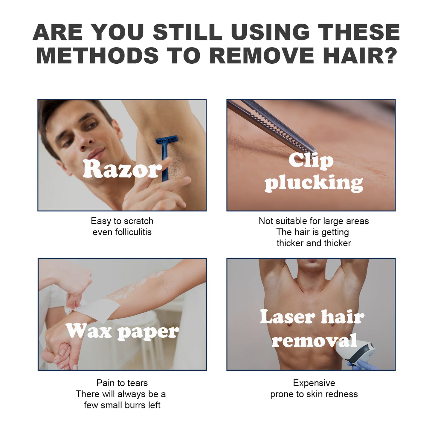 East Moon Hair Removal Cream, For Men Men's Underarm Arm And Leg Hair Gentle Non-Irritating Cleaning Hair Removal Cream