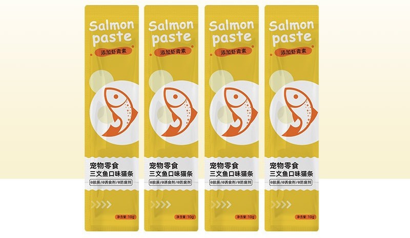 Cat Strip Snack Fat Nutrition Various Tastes