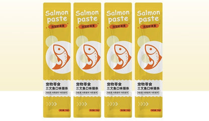 Cat Strip Snack Fat Nutrition Various Tastes