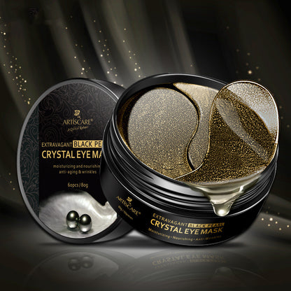 Black Pearl Eye Mask With Gel Crystal Moisturizing