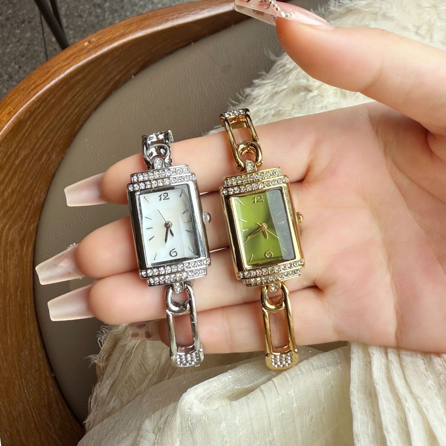 Women's Watch Light Luxury Square High Sense