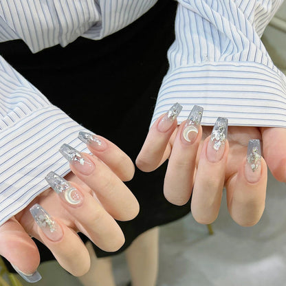 Sailor Moon Nail Stickers Beautiful Student Fake Nails