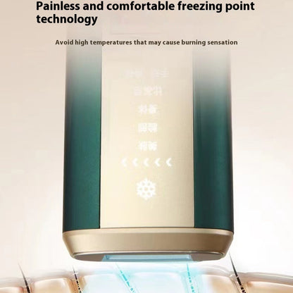 Household Freezing Point Laser Hair Removal Device Body Armpit Private Parts Lady Shaver