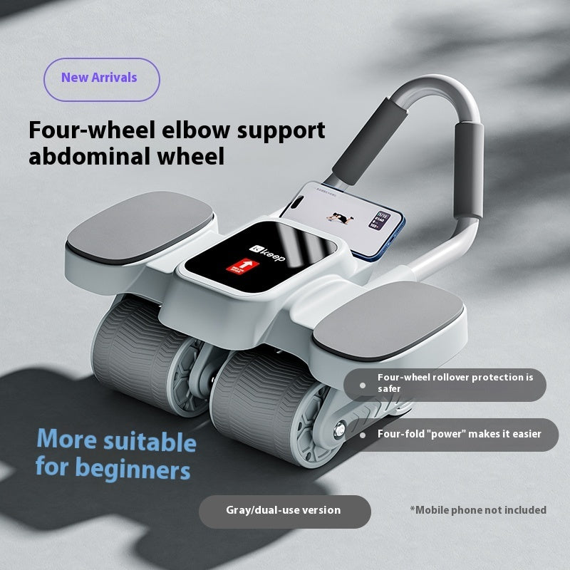 Abdominal Wheel Elbow Support Type Home Fitness Equipment Exercise