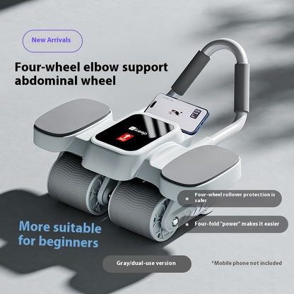 Abdominal Wheel Elbow Support Type Home Fitness Equipment Exercise