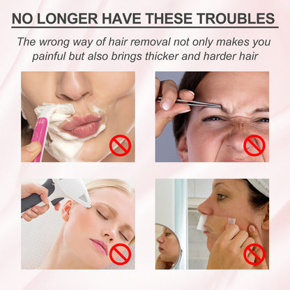 EELHOE Hair Removal Cream, Underarm Leg Hand Hair Removal Mild Non-Irritating Smooth Delicate Skin Clean