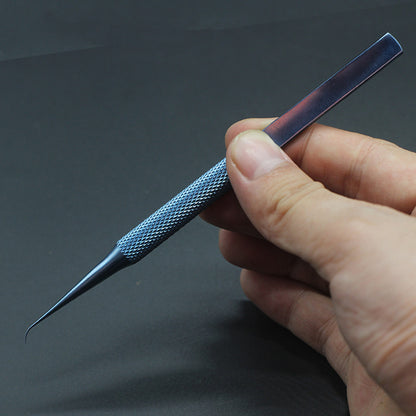 Flying Line Tweezers Titanium Alloy 0.15mm Fine Tip Tweezers