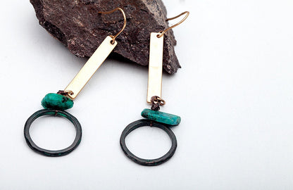 Vintage earrings and earrings
