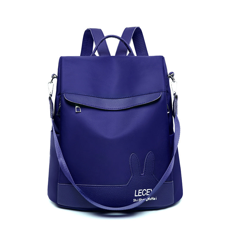 Nylon high school student school bag