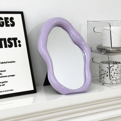 Shaped Net Red Irregular Desktop Mirror Vanity Makeup Mirror
