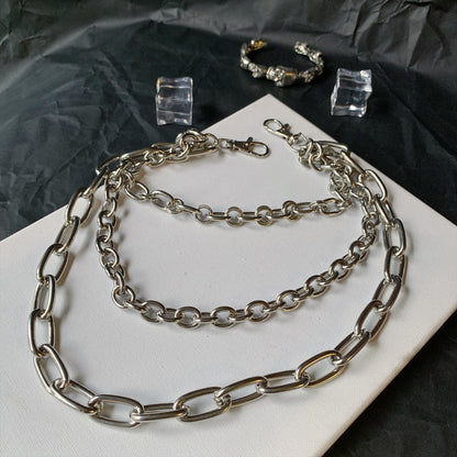 Male Female Hip Hop Pants Chain Waist Chain