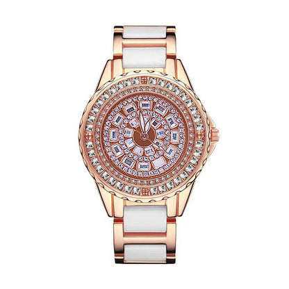 Fashion  Full Of Diamond Women Watch Bracelet Full Of Diamond Women