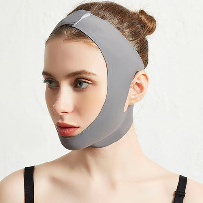 Seamless breathable elastic V face bandage