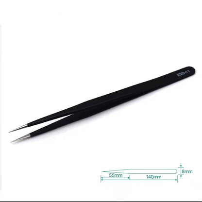 Stainless Steel Antistatic Pointed Tweezers