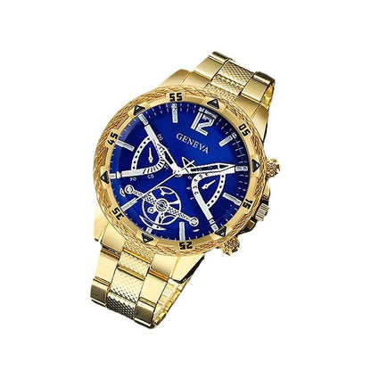 Men's Authentic Volkswagen Fully Automatic Mechanical Watch With Steel Strap