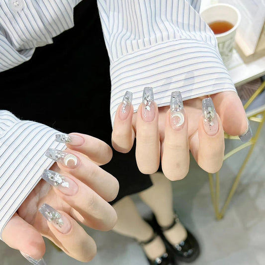 Sailor Moon Nail Stickers Beautiful Student Fake Nails