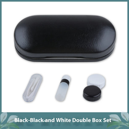 Double-layer Dual-purpose Glasses Case Contact Lens Case