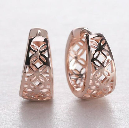 New design fashion earrings silver color jewelry earrings for women