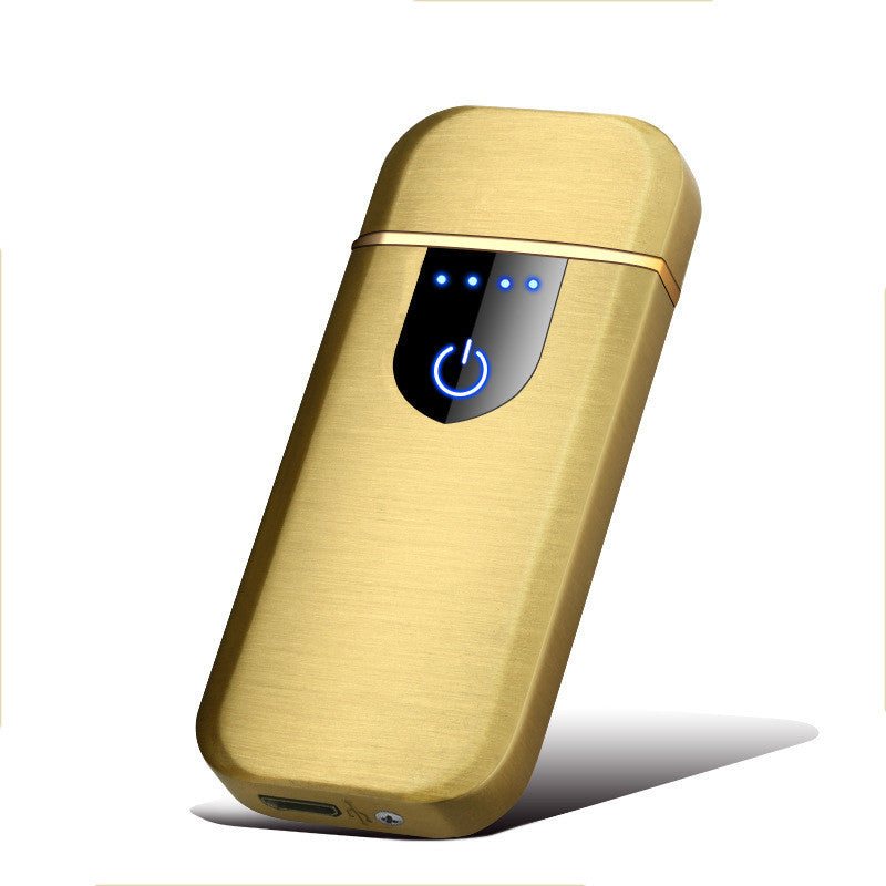 Creative ultra-thin fingerprint usb charging lighter