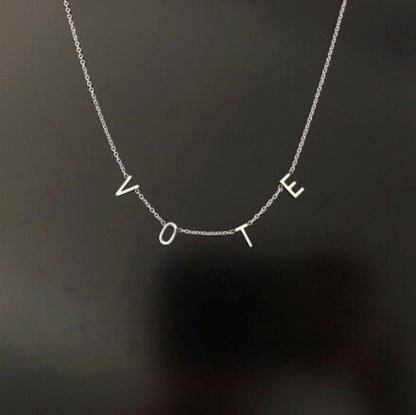 vote necklace