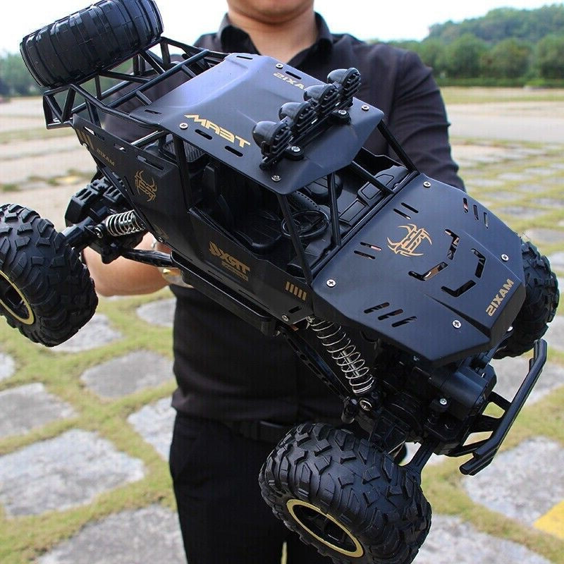 TEMU Can't Sale. UK Rc Car Rock Crawler Rechargeable Off Road Truck 4WD , Metal Shell LED Headlights Remote Control Off Road Car Truck,Logistics Is Randomly Sent By Amazon Logistics,Royal Mail