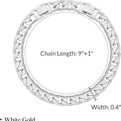 925 Silver-Plated Anklet Bold Versatile Chunky Chain Anklet