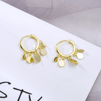 Light luxury earrings silver earrings
