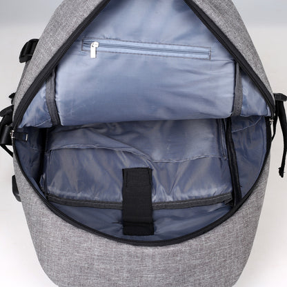 Outdoor travel bag USB charging school bag