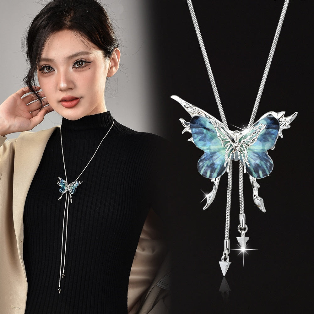 Necklace Women's Fashion Short Necklace Sweater Chain