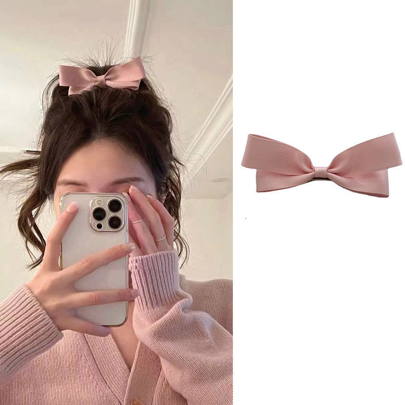 Cute Bow Stereo Small Hairclip