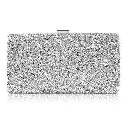 Diamond-encrusted clutch