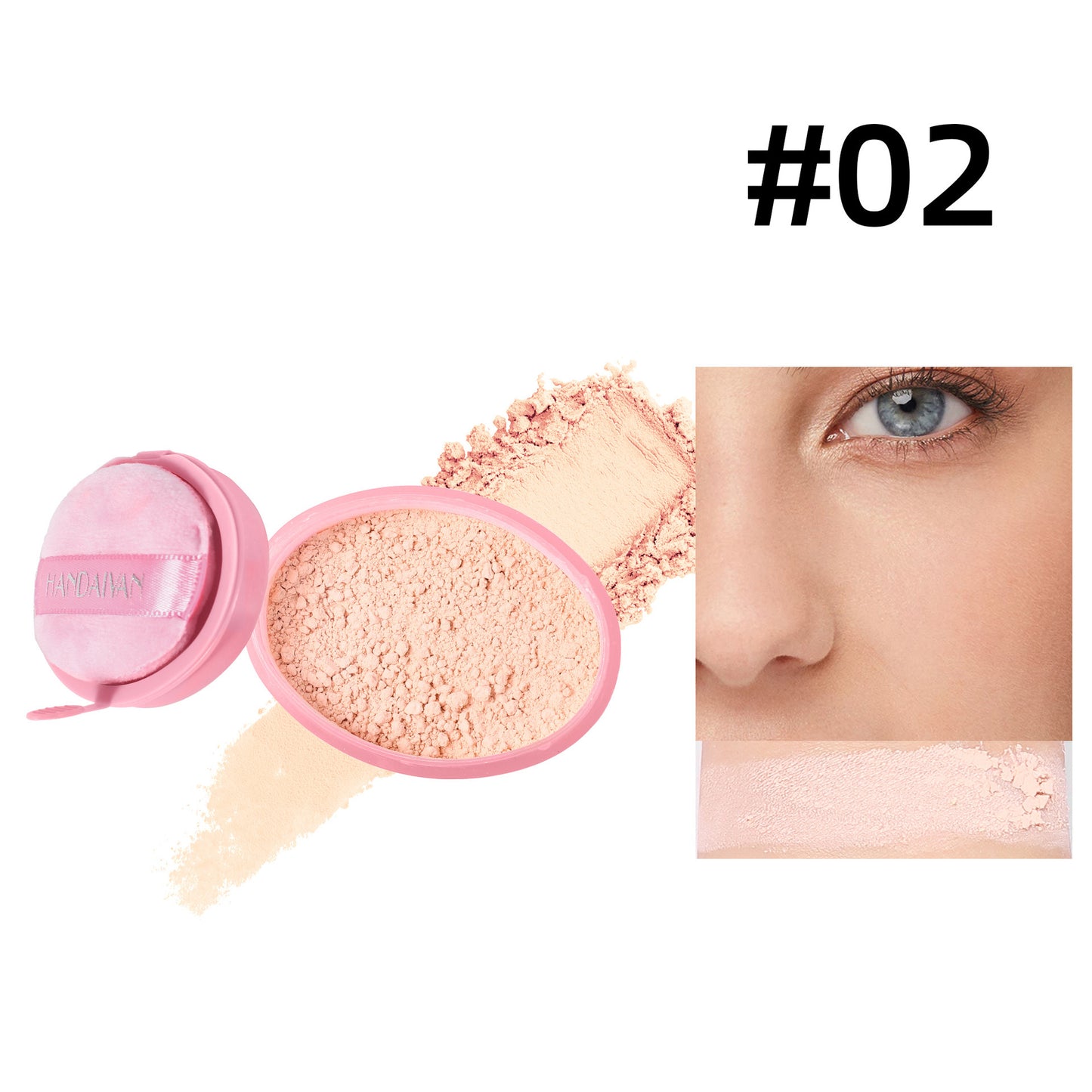 Non-transferring Concealing Waterproof Setting Powder