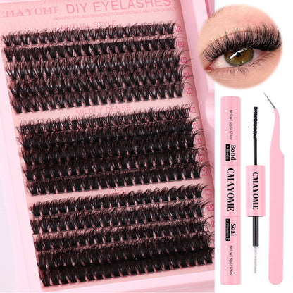 Segment Single Cluster DIY False Eyelashes Extension Suit