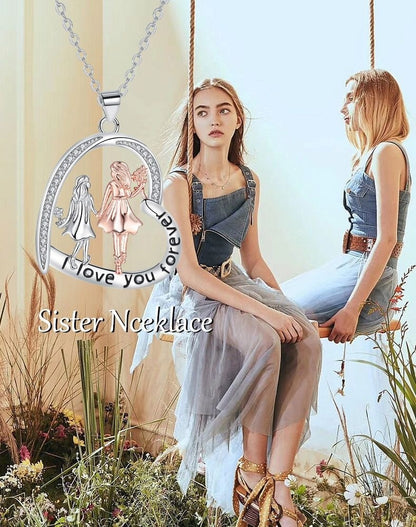 Jewelry Love Sister Ladybro Necklace For Women