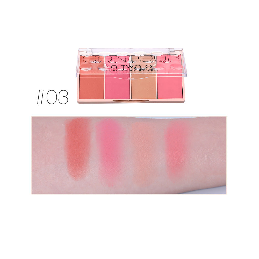 Brightening Three-dimensional Highlight Rouge Pearlescent Powder Pan