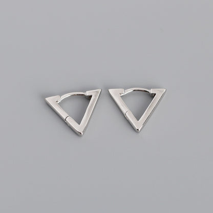 Triangle s925 sterling silver earrings