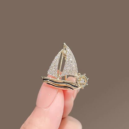 Smooth Sailing Pin Anti-exposure Brooch Accessory