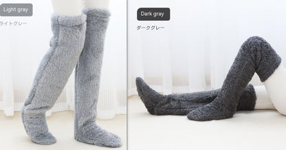 Winter Warm Cold Leg Knee Joint Cold-proof Stockings Home Floor Sleeping Socks