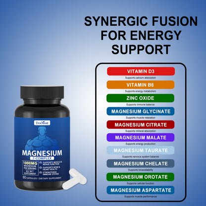 Seven-Source Magnesium Complex Capsules