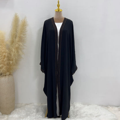 Embroidered Lace Dress Robe