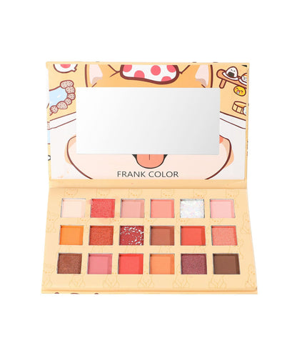 Niche Pearlescent Student Earth Tone Matte Eyeshadow Palette