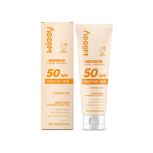 Clear Zinc Oxide Sunscreen