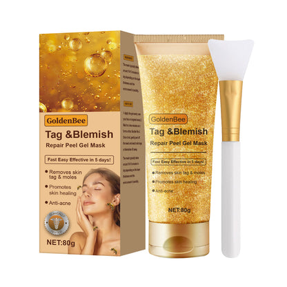 Non-standard Gold Foil Tear And Pull Gel Mask