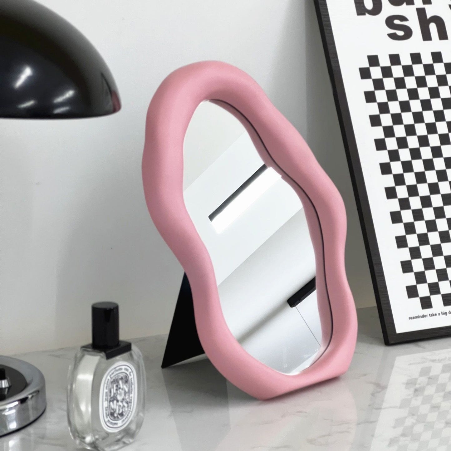 Shaped Net Red Irregular Desktop Mirror Vanity Makeup Mirror