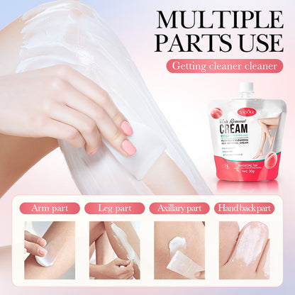 Silky Underarm Leg Peach Hair Removal Cream