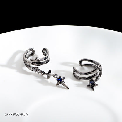 Dark Thorns Ear Clip Non-piercing Earrings