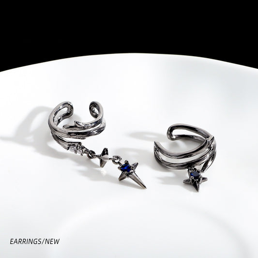 Dark Thorns Ear Clip Non-piercing Earrings