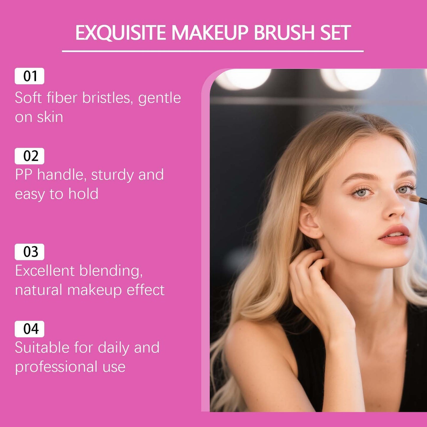 Exquisite Makeup Brush Set