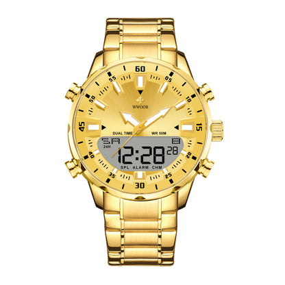 Steel Band Cool And Stylish Luminous Mens Watch